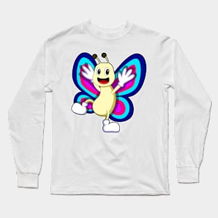 Butterfly colorful Long Sleeve T-Shirt